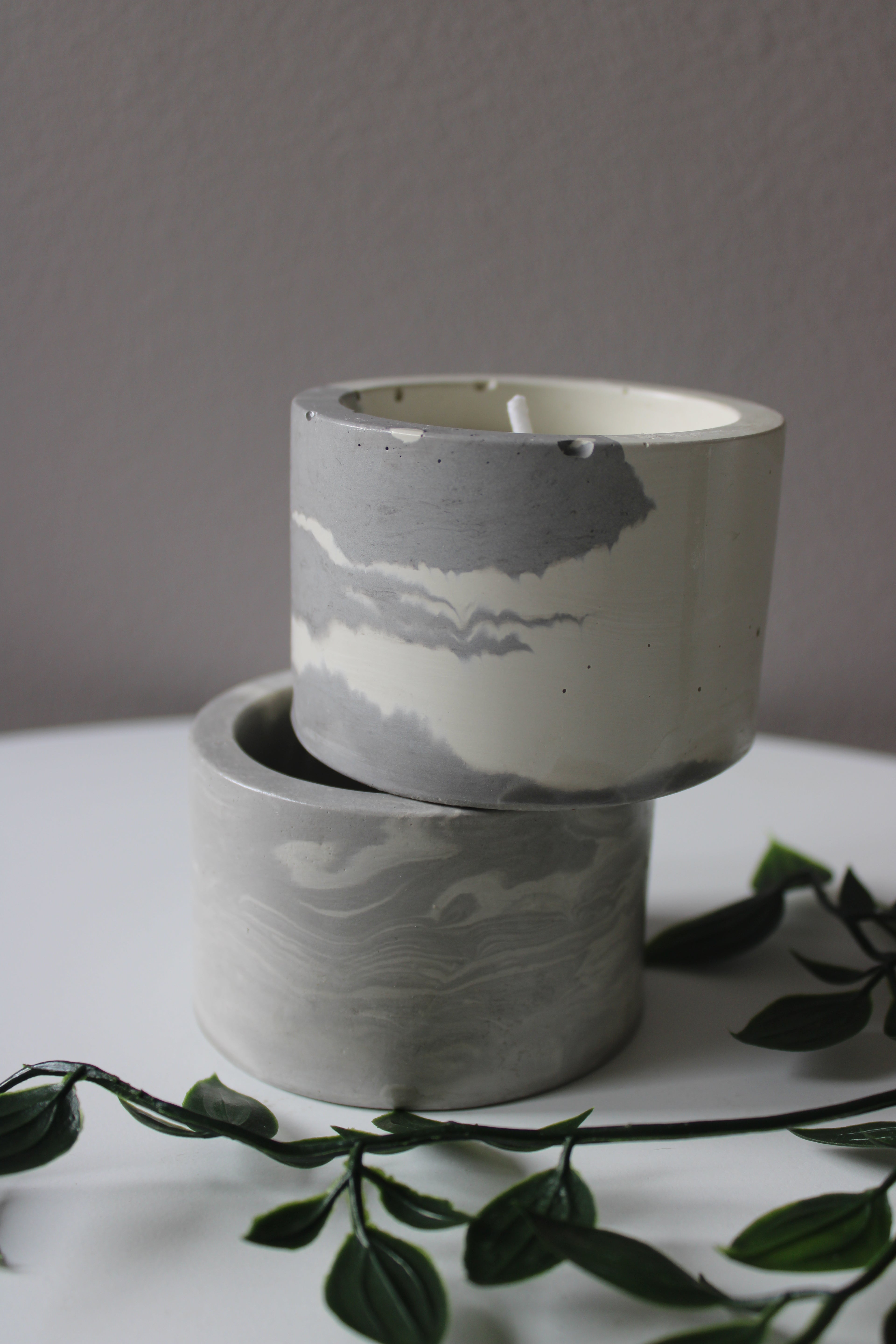 Vela envase mini - lisa