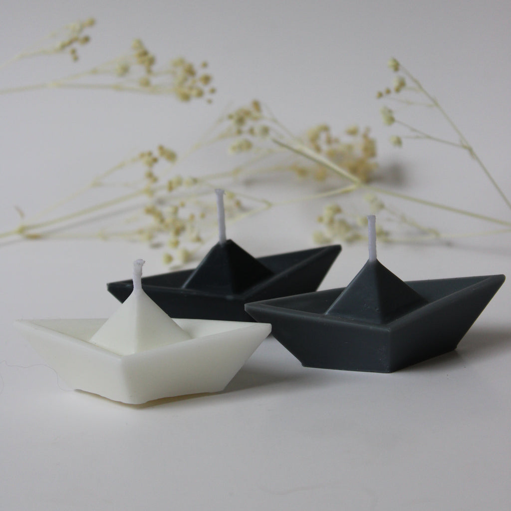 Barcos de papel x 3