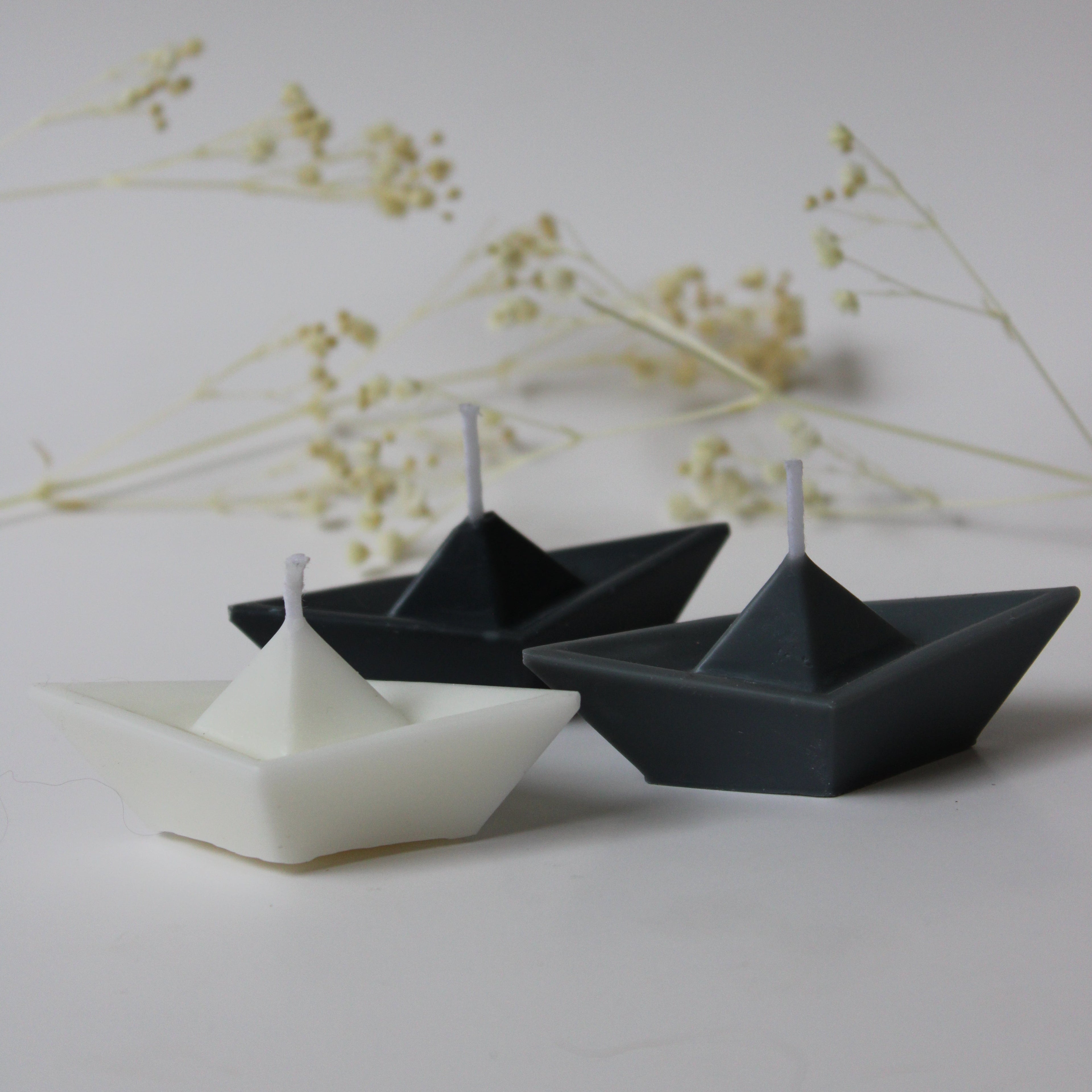 Barcos de papel x 3