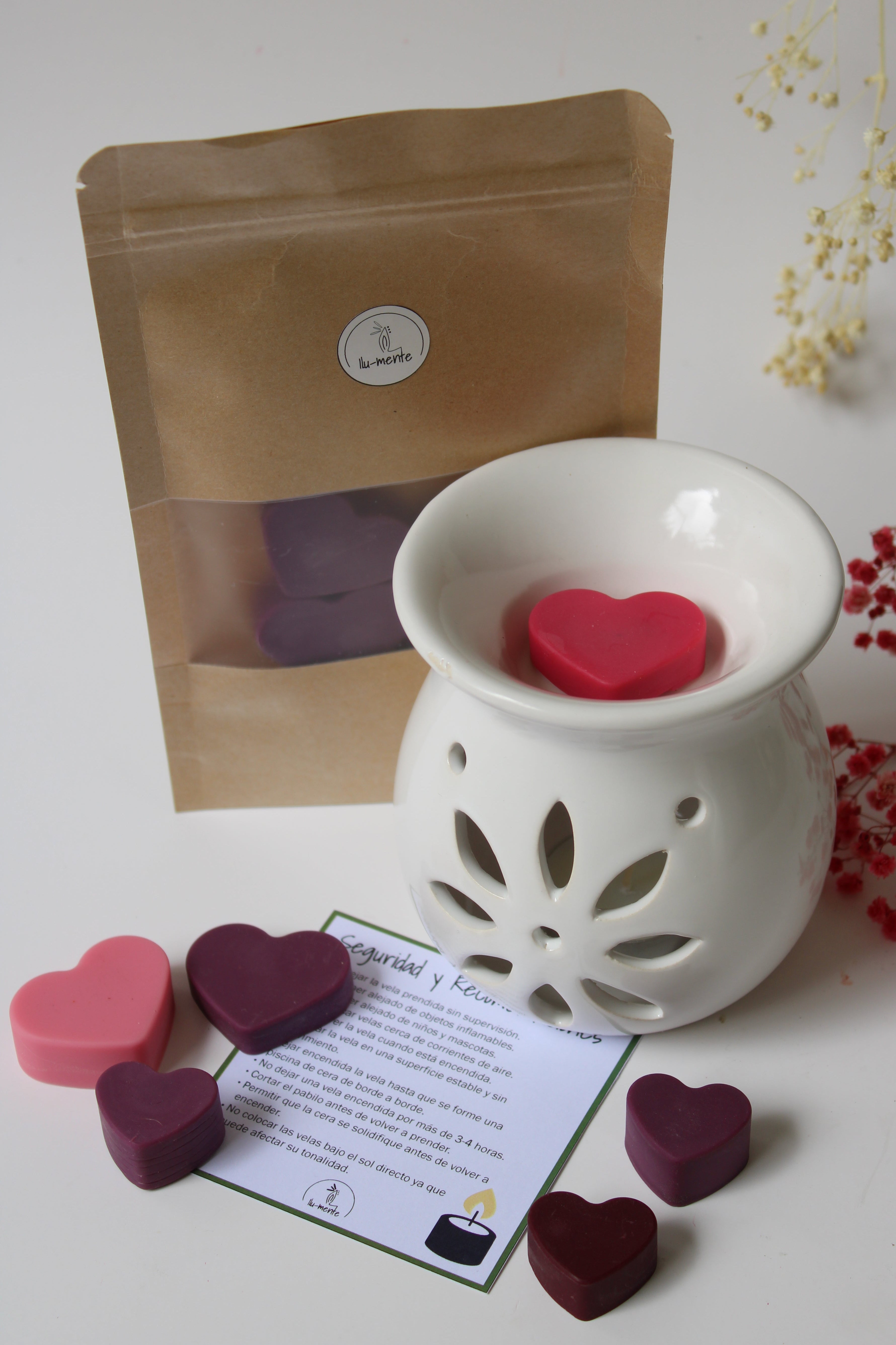 Wax melts corazón