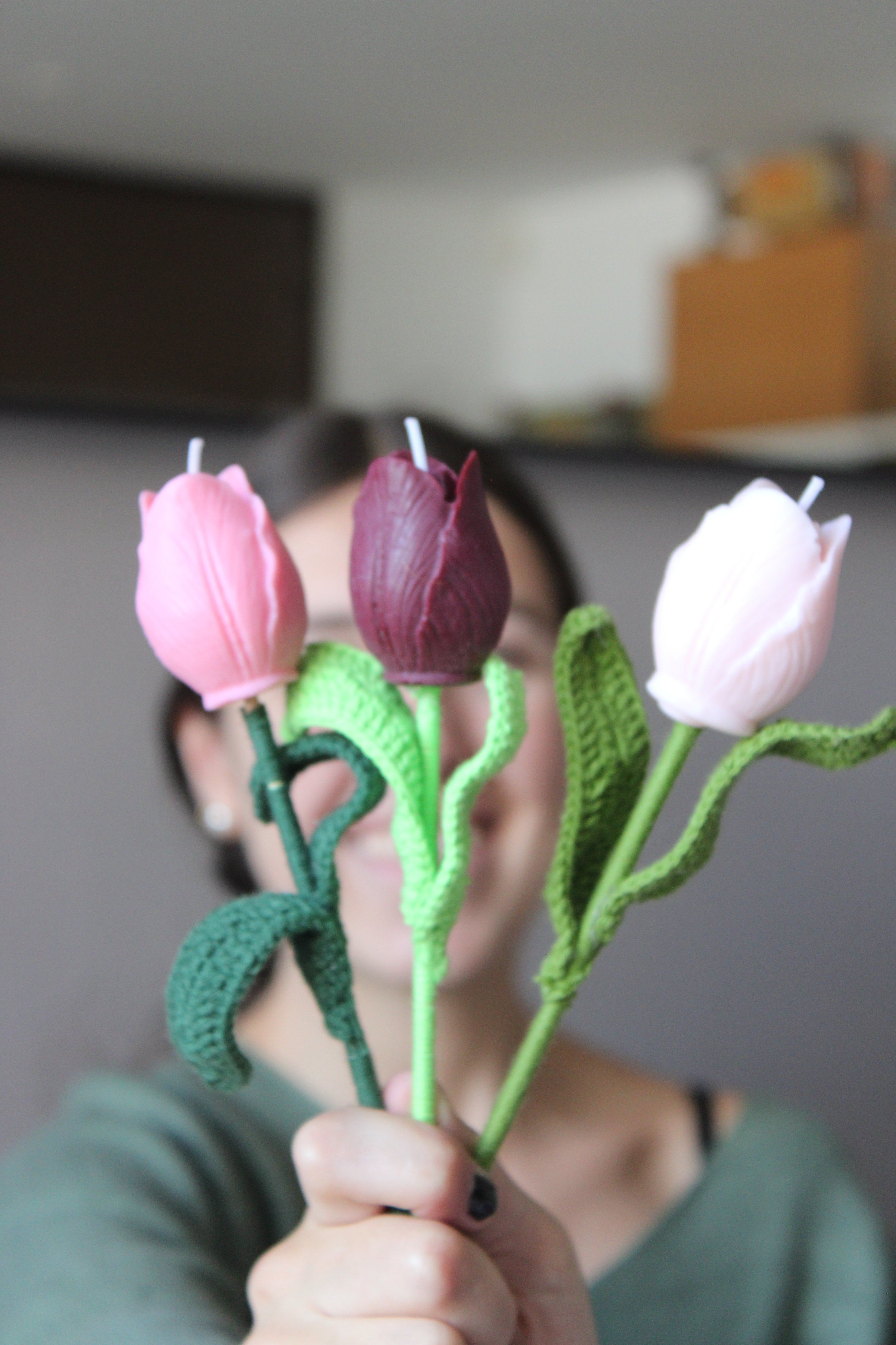 Tulipán Crochet