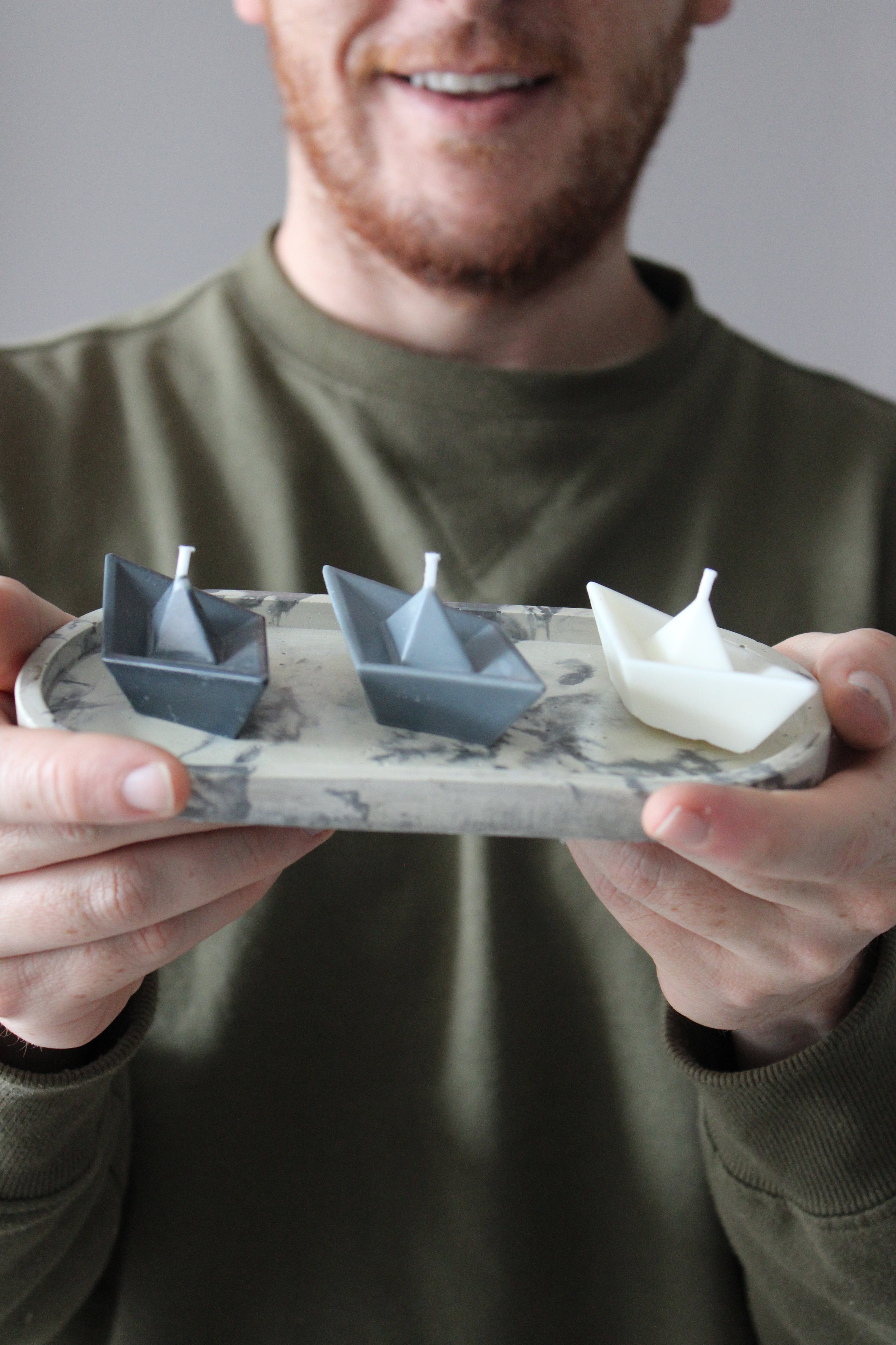 Barcos de papel x 3
