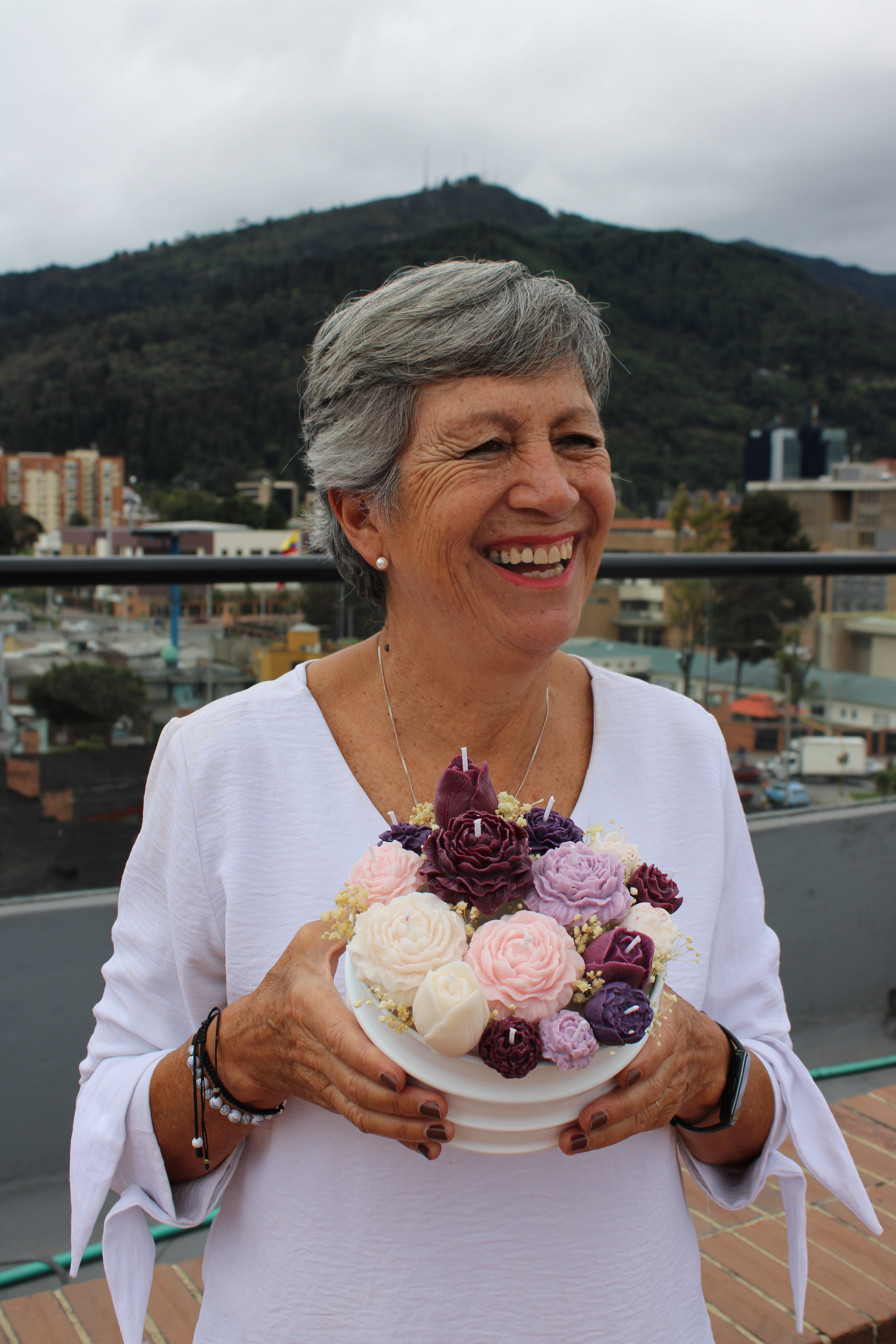 Bouquet ondulado