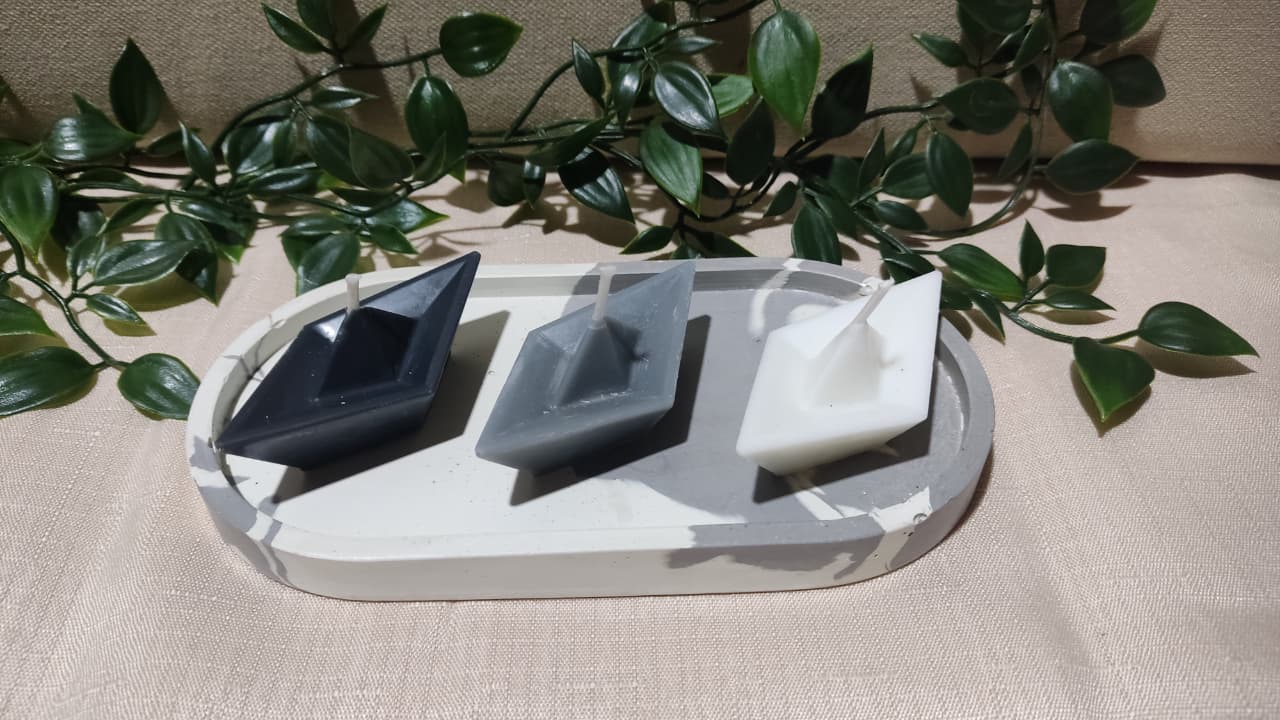 Barcos de papel x 3